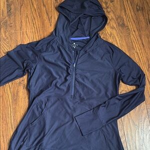 Athleta Hooded Swim Coverup Beach Dress Tunic